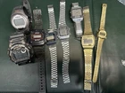 Vintage Casio Timex Digital Watch Lot Ironman Skoal Armitron Part/repair (Lot 1)