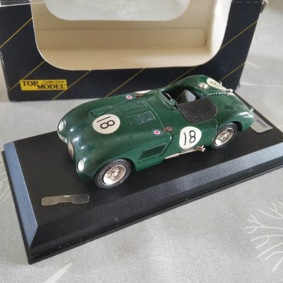 JAGUAR C-type Le Mans 1953 - miniature 1/43 TOP MODEL Italy [252] - Photo 2/4