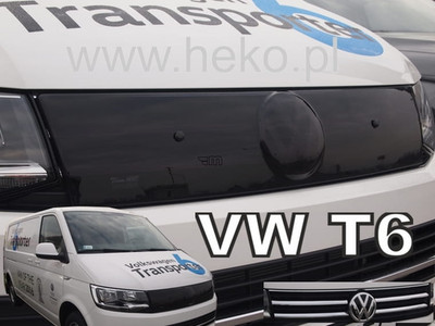 VW Caravelle T6 / Transporter (upper grille)(grill chrom) HEKO Winter Grille Cov