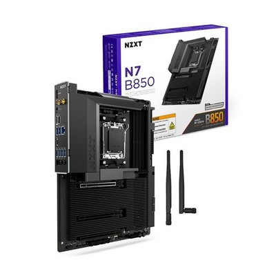 NZXT N7 B850 - AMD B850 AM5 ATX Gaming Motherboard for Ryzen 9000/8000/7000-1...