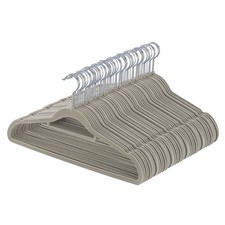 50 Pack Premium Velvet Hangers, Clothing Hangers,Non-Slip