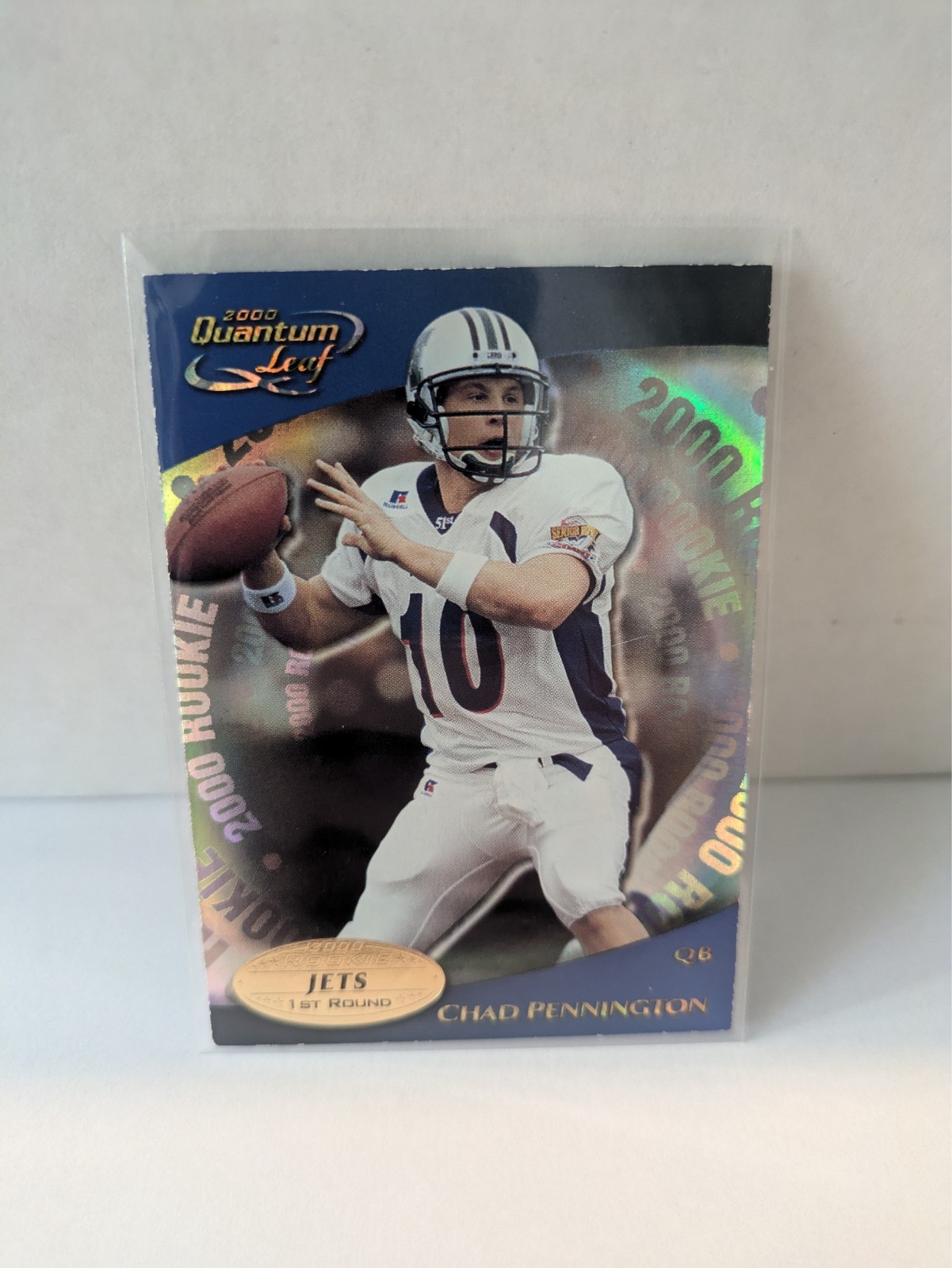 Chad Pennington Quantum Leaf #310 Base