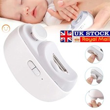 Automatic Nail Clipper Electric Nail Trimmer Polisher 2 in 1 Portable Fingernail