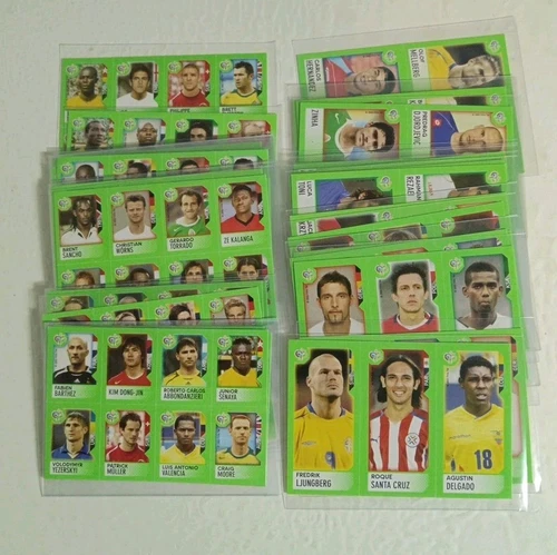 Panini Candy World Cup Germany 2006 38x Sticker Sheets For Album Book Bundle