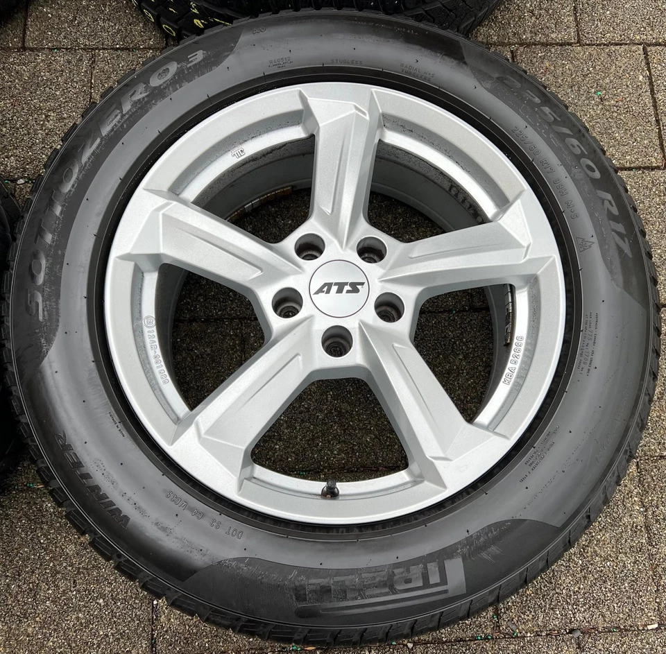 4 ALU WINTERRÄDER AUDI A6 C8 F2 225/60R17 99H PIRELLI 2021 FREIHAUS - Bild 3 von 4