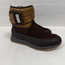 UGG Toty Weather Waterproof Boots Big Kids Size 3 Brown