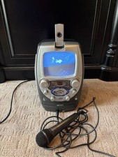 Vintage Rare GPX K2805 CD Graphics Karaoke Party Machine with Built-In Monitor