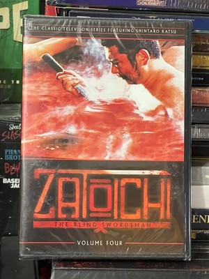 Zatoichi TV Series - Vol. 4 (DVD) 2-Disc Set! Shintaro Katsu, Eng Sub! NEW!