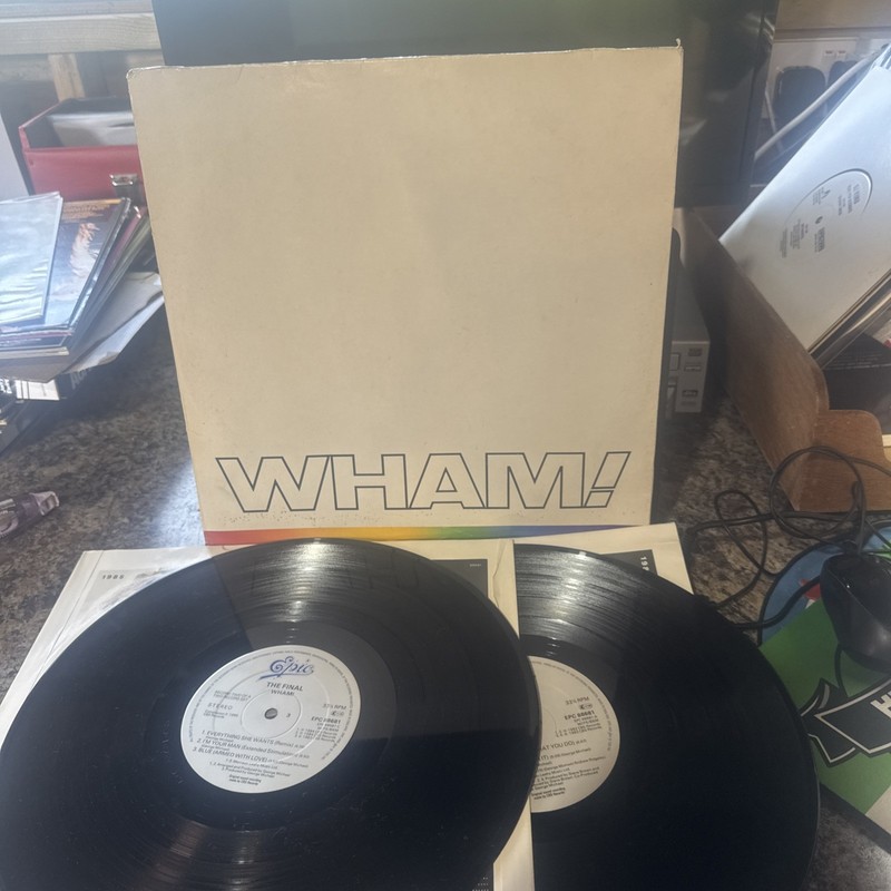 WHAM ! - The Final - UK 1986 - Epic 88681 - Double Album