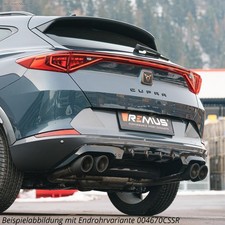 Remus Sportauspuff inkl. Klappensteuerung Cupra Formentor 2.0l je 2x102mm BLACK