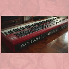 Nord Stage 3 HP 76 Hammer Action Portable Keybed. Near Mint Condition.