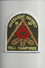 1995 Massasoit District Fall Camporee patch