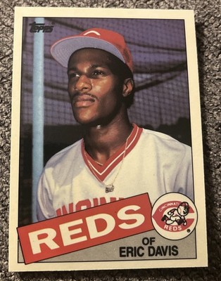Eric Davis 1985 Topps Tiffany #627 RC NM-MT OR BETTER See Pics
