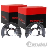 2X Metzger Spritzbleche Bremsscheiben Vorne Passend FÜR Chevrolet Captiva Opel