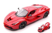 Burago 1/18 Ferrari Laferrari 2013 Rot Modellbau Statisches Modell Diecast
