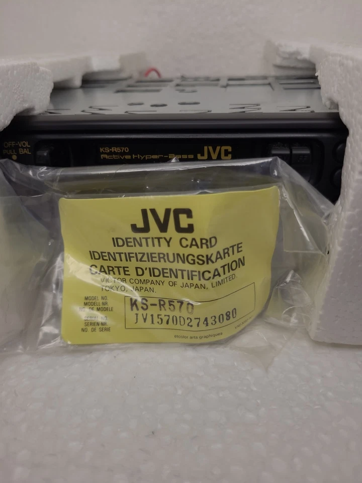  JVC KS-R570 Poste Auto-Radio Cassette Comme Neuf !!! Jamais Servi  - Photo 4/4