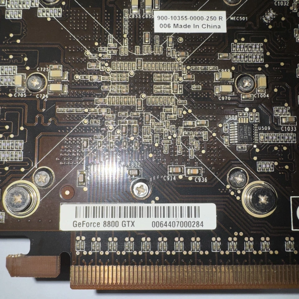 Asus NVIDIA GeForce 8800 GTX Retro High-End Gaming Graphics Card - Image 4 of 4