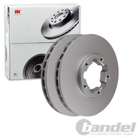 2X NK Bremsscheiben 276Mm BelÜFtet Vorne Passend FÜR Nissan Cabstar NT400 |