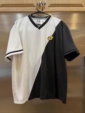 BORIS BECKER TENNIS PRO OF THE '90S SPORTS SHIRT MENS LG V NECK LOTTO BRAND