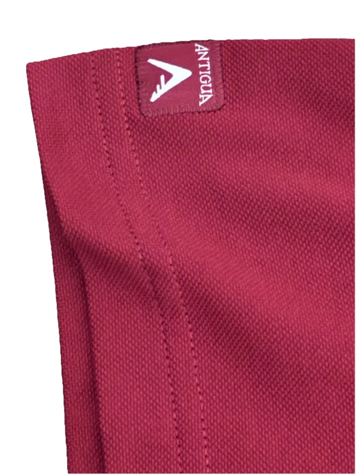 Camisa polo de golf roja de colección Washington Redskins Antigua para hombre talla mediana Foto 3 de 4