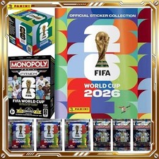 World Cup 2026 Stickers - Hardcover Album & Pack COMBO Options