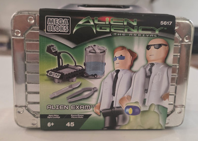 BRAND NEW MEGA BLOKS ALIEN AGENCY THE ARRIVAL PURSUIT 5616 RARE HTF