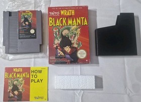 Wrath Of The Black Manta / Nintendo NES Guter Zustand CIB