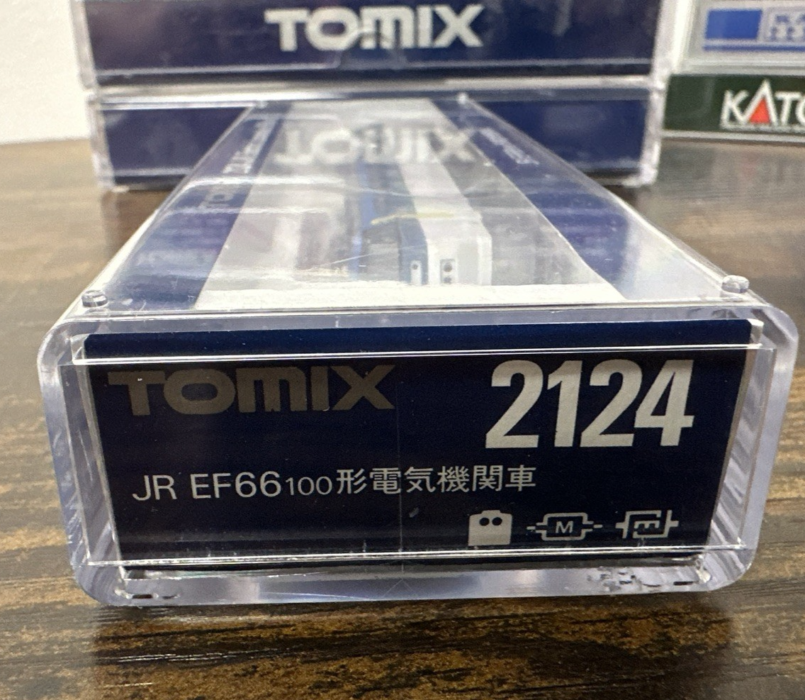 SNCF RAPIDE　１２３筆入 TOMIX N Scale #2124 EF66 100 Japan Railways Locomotive 1:160 NIB