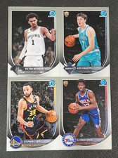 2025-26 Bowman Basketball Chrome Veterans and Rookies You Pick - 2 Card Minimum