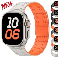 For Apple Watch Series 11 10 9 8 7 6 5 4 SE Ultra 3 2 Sports Silicone Band Strap