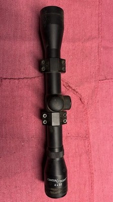Center Point 4x32 Scope On Mounting Rails