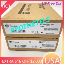 NEW Factory Sealed Allen-Bradley 1746-NI4 SER A SLC 500 Analog Input Module PLC