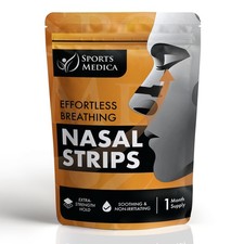 30 Count Nasal Strips Anti Snore Breathing Support Strong Adhesive Sleep Aid