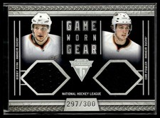 2011-12 Panini Titanium Game Worn Gear Dual Memorabilia Bobby Ryan/Cam Fowler