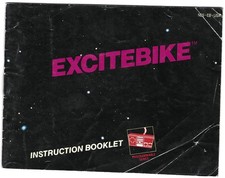 [MANUAL ONLY] Excitebike (Nintendo NES, 1985) Clean, Complete