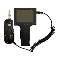 200X 3.5" Handheld LCDFiber Optic Connector Endface Inspection Probe Microscope