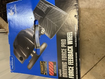 Logitech Driving Force Pro Wheel - Black (L23-6380) for sale