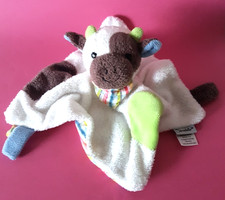 Sterntaler Schmusetuch 🐮KUH KLECKS mit RASSEL 🐮"Die Wieslinge"  unbenutzt NEUw