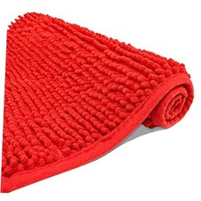 Chenille Bath Mat Microfiber Floor Mat Baby Bath Mat for Kids Washable