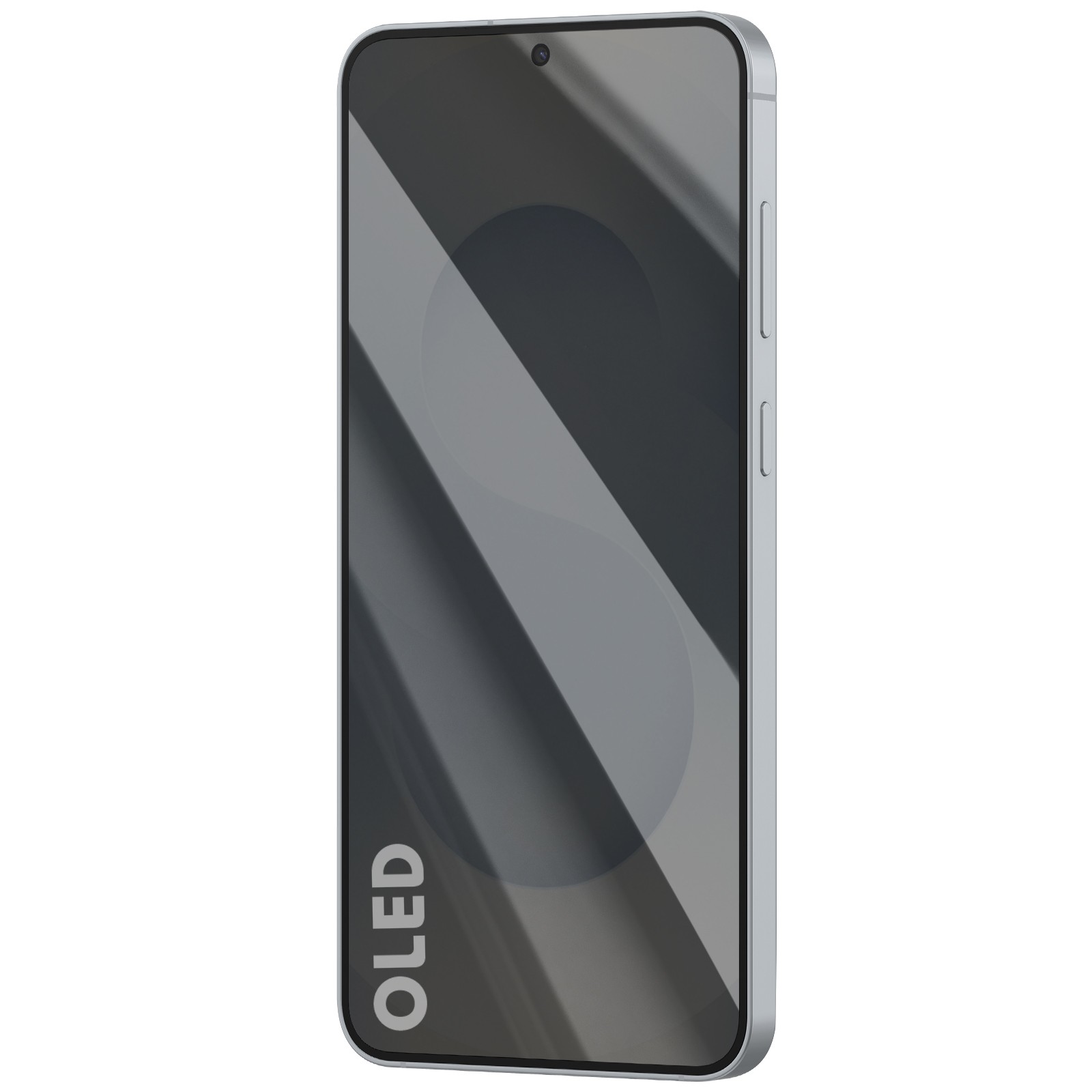 Écran Soft OLED Galaxy S25 Plus Argent Clappio avec Coque de Protection