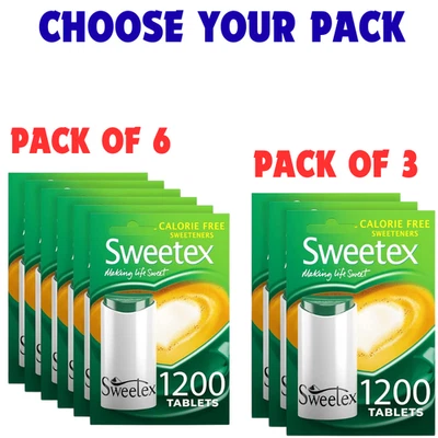 Sweetex Tablets Helps Reduce Sugar Intake Granulated Sweetener Baking Supplies