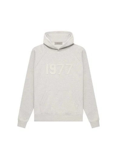 NWT Fear of God Essentials Hoodie light oatmeal  1977 ATHENTIC Fast  shipping