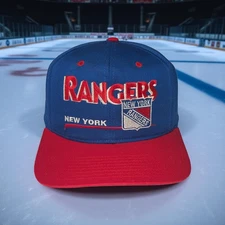 New York Rangers Vintage Twins Enterprise Snapback Hat