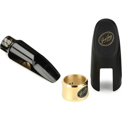 JodyJazz JET Series Alto Saxophone Mouthpiece with Ligature and Cap - 5