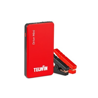 Telwin 829564 Tragbares Notladegerät Starter Mini USB-C/A 12V 1000A