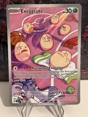 Exeggcute 192/191 Illustration Rare Surging Sparks Pokemon Near Mint