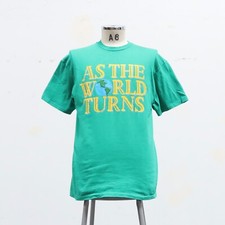 Vintage As The World Turns Graphic Shirt Size L Green Soap Opera Made in USA