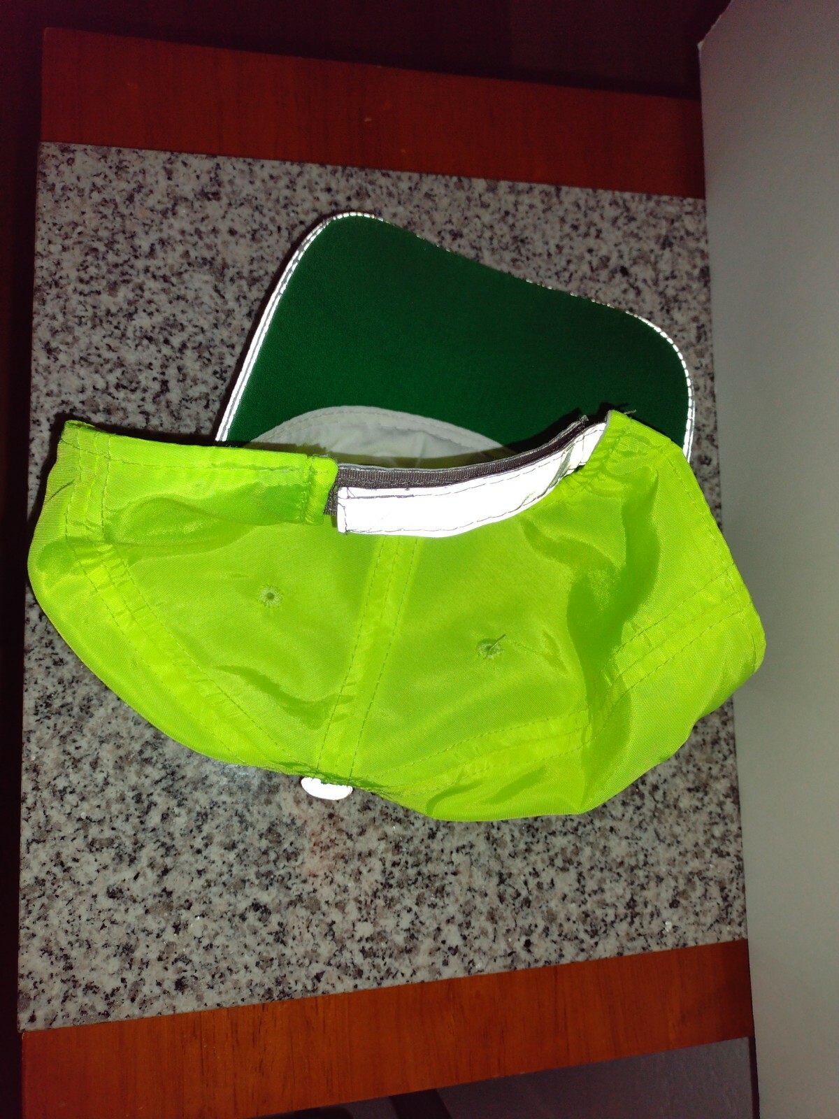 Chartreuse-Reflective Ball-Cap, Adjustable - Adul… - image 3