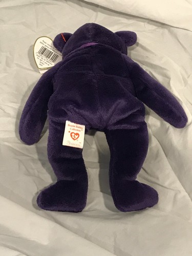 Ty Beanie Babies 1997 Princess Diana Bear (PE pellets) Great condition! - Picture 10 of 12