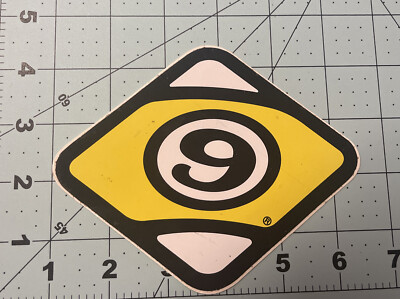 NEW SECTOR 9 VINTAGE RARE SKATEBOARD LONGBOARD SKATE SURF DECAL STICKER